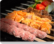 Wood-fired oven with flatbread